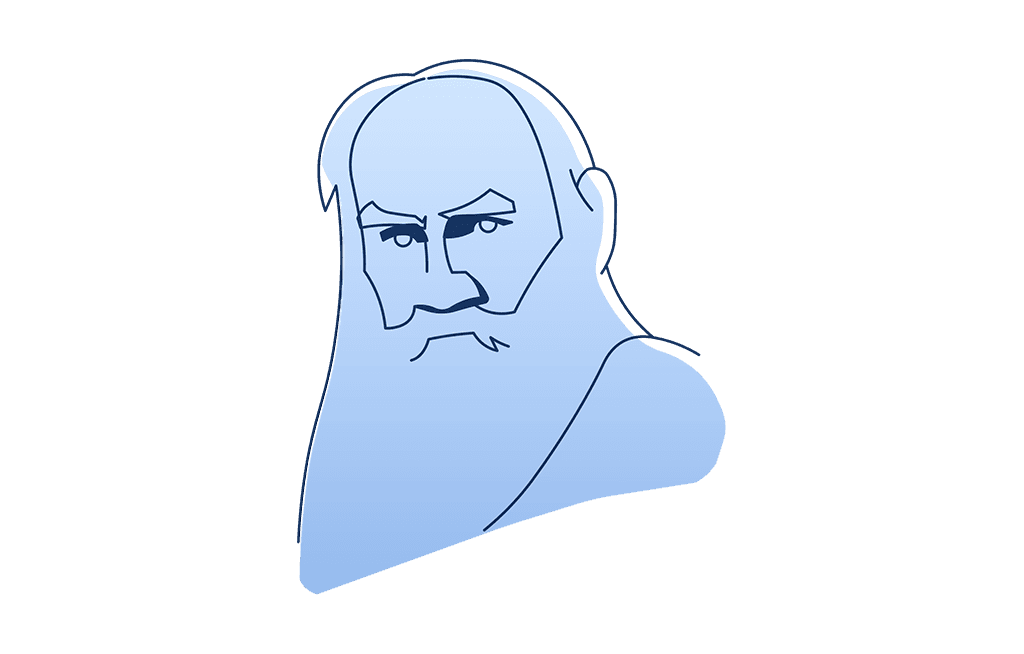 Leo Tolstoy bust
