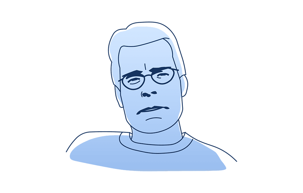Stephen King bust