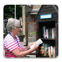 Opening our Little Free Library