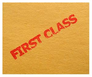 First Class Postage