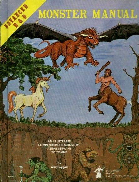 Advanced Dungeons & Dragons: Monster Manual ~ 4th-6th Print