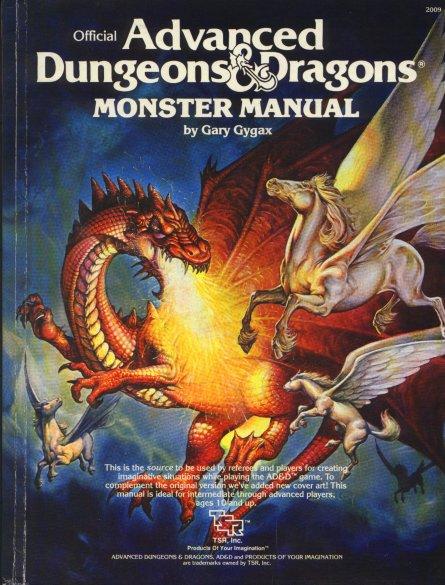 Advanced Dungeons & Dragons: Monster Manual 7th+ Print