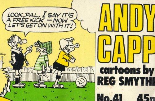 Andy Capp Number 41 (Look, pal, I say its a free kick)