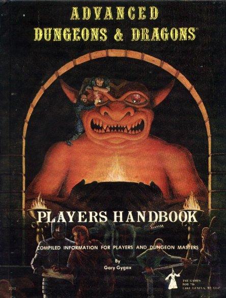 Advanced Dungeons & Dragons: Player's Handbook 1st Edition