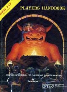 Advanced Dungeons & Dragons: Player's Handbook 1st Edition 6th Print