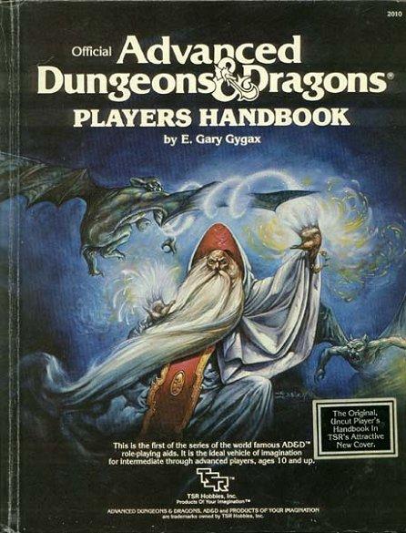 Advanced Dungeons & Dragons: Player's Handbook 1st Edition 9th+ Print