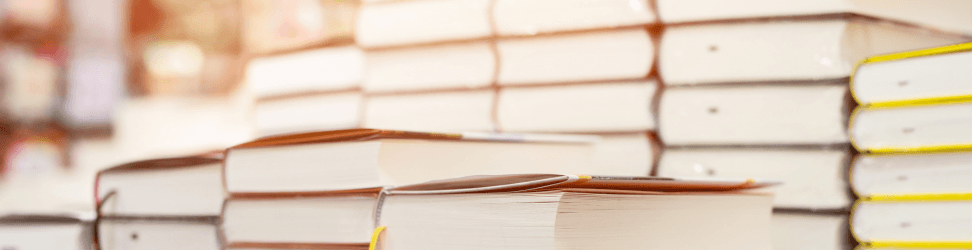 100 books to read before you die header image - pile of books in the sunlight.png