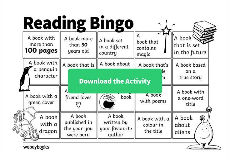 <h4><strong>Book Bingo </strong></h4>
<p><a href="https://revival-strapi.s3.eu-west-2.amazonaws.com/3_7_book_bingo_68901db22c.pdf">Book Bingo</a> is fun at any age but for this age, where the joy of reading is first discovered, it’s an especially superb challenge for summer. The sheet is designed with a diverse set of goals, from read ‘a book with a dragon’ to ‘a book more than 50 years old’.
If kids are unsure what to read or you’re unsure with what to read with them, this is a wonderful tool to expand that reading list and find out what they enjoy.
It also can act as a fun ‘book log’. Ticking off each square will give them confidence to read more in the future!
Use it as a reading bingo or even use it as ‘Book Search’ challenge. Set teams for each column and see if they can find a book around the house that matches those goals – the fastest team with all the books wins! You could even try this in a library or a bookshop, just be sure to be aware of everyone around you.
Either way, try Book Bingo at the start of summer and see how many goals your children can tick off by the end! </p>