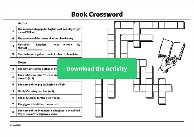 <h4><strong>Fun Reading Crossword</strong></h4>
<p>This charming reader’s <a href="https://revival-strapi.s3.eu-west-2.amazonaws.com/7_11_book_crossword_c769faf06e.pdf"> crossword puzzle</a> is bound to get your kid’s attention this summer. Watch as they puzzle over this entertaining challenge, using their reading knowledge to complete the activity.
A great game for a long journey or a rainy day, crosswords can also be particularly good social activities for kids to engage in with their friends. They can serve as fantastic starting points for children to engage in debates with each other, giving their opinions on different answers and encouraging their confidence when sharing their thoughts. Have you got a big reader at home willing to take on the challenge? You might find they become addicted to clues and puzzles! You never know, you have a mini-Sherlock Holmes in the house. </p>