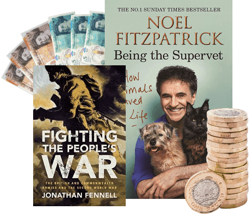 <h2>Flog your books for cash!</h2>
