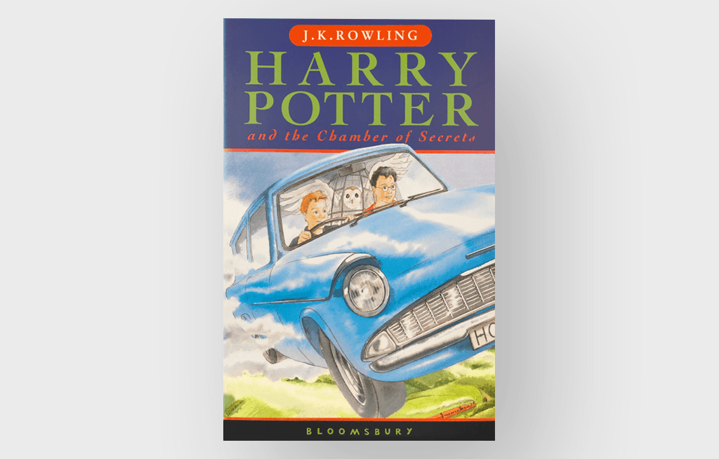 Harry Potter and the Chamber of Secrets First Edition book cover.png