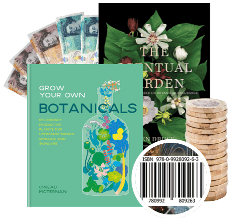 Botanical books, UK banknotes, coins and a barcode - sell your botanical books for cash