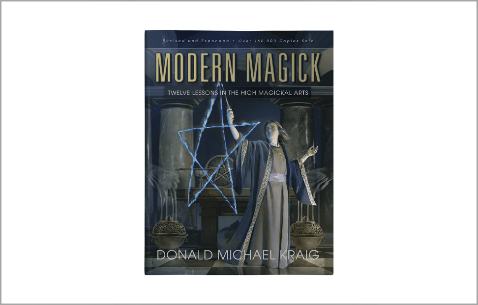 Modern Magick by Donald Michael Kraig book cover.png