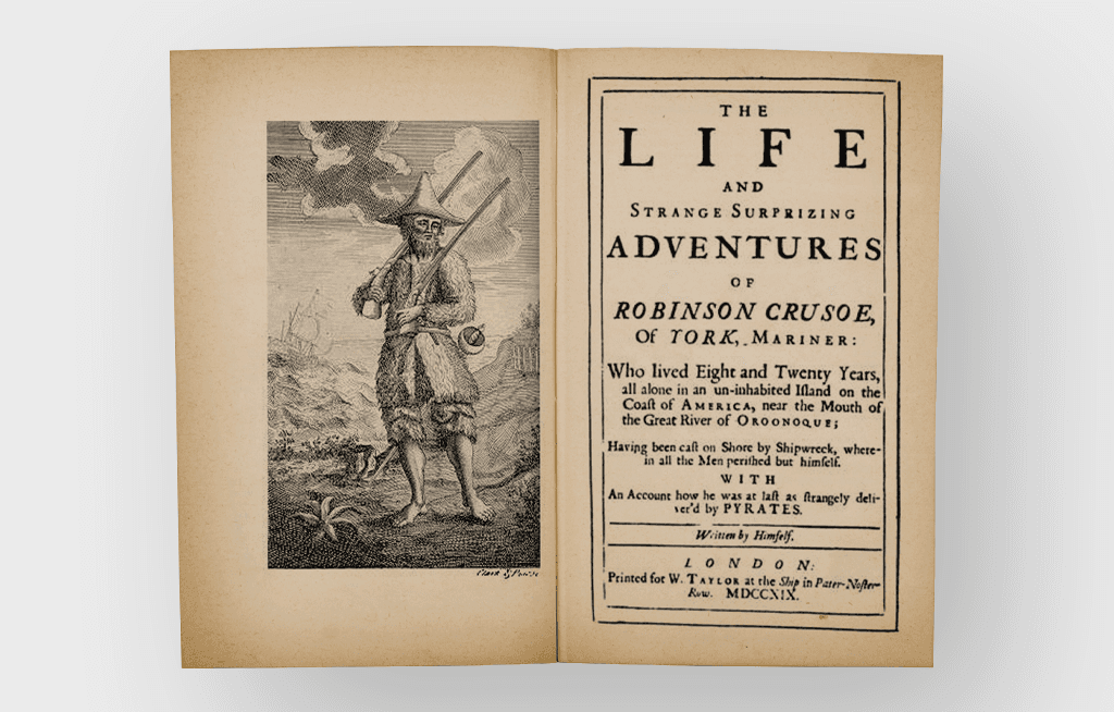 Robinson Crusoe First Edition book cover.png