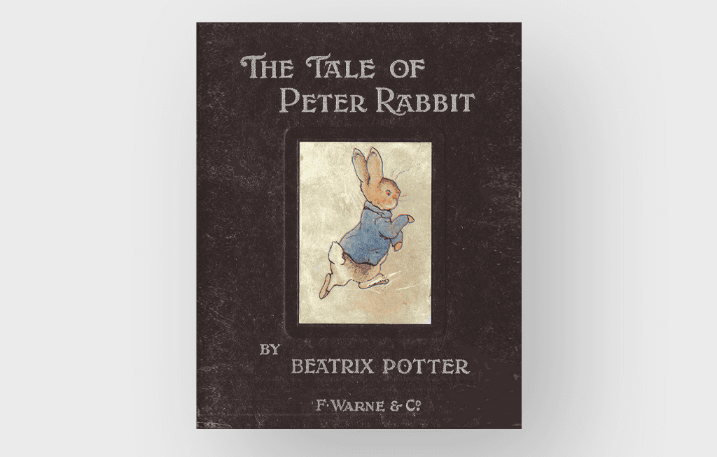 The Tale of Peter Rabbit First Edition book cover.png