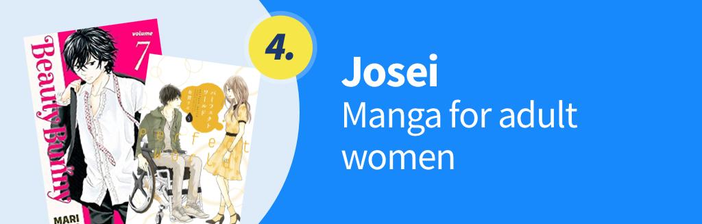 Josei – manga for adult women