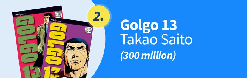 Golgo 13 – Takao Saito (300 million)