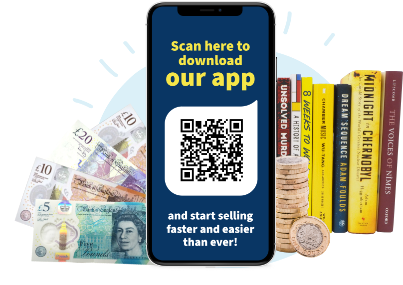 Mobile app with books and cash